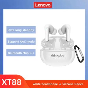 Lenovo | Lenovo XT88 Tai Nghe Bluetooth Không Dây Hifi Âm Nhạc Tai Nghe In-Ear Có Micro Chống Nước Thể Thao Tai Nghe Điều Khiển Cảm Ứng 2022