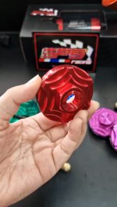 ฝาครอบวาล์วแต่งMIO/FINO/NOUVO/SPARK110/SPARK-Z/NOUVO-MX ฝาครอบวาล์วแต่งYAMAHA MIO 115  งาน CNC SPS RACING