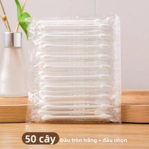 Tăm Bông Dùng Một Lần Khử Trùng Cho Y Tế và Trẻ Sơ Sinh