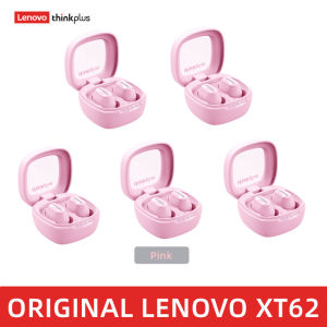 Lenovo | 5 Chiếc Tai Nghe Bluetooth Lenovo XT62 TWS Tai Nghe Nhét Tai HD Độ Trung Thực Cao Tai Nghe Thể Thao Có Điều Khiển Cảm Ứng Và Tính Năng Chống Nước