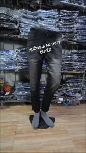 Quần jean nam in Dor 9169 quần dài thời trang siêu đẹp chuẩn quần bò nam chất giãn có size đại VA33 quần bò nam fome chuẩn quần dài nam chất bò dày dặn phong cách trẻ dáng hàn quốc quần nam hình thật