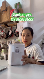 Máy vắt cam Braun CJ3050WH quay 2 chiều công suất 60W mạnh mẽ hàng chuẩn Đức bảo hành 2 năm chính hãng