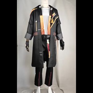 Protagonist Trailblazer Cosplay Game Honkai Star Rail Costume Wigs Anime Men Uniform Suit Halloween Party Costume Set