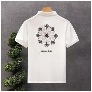 Áo Thun Polo Nam Tay Ngắn in Họa Tiết Mùa Hè Mỏng Thời Trang Trẻ Trung Thiết Kế Thường Ngày Cổ Polo Thường Thường Mặc Hàng Ngày