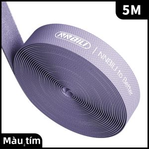NNBILI 5M Quản Lý Cáp Tổ Chức Dây Buộc Cáp Có Thể Rách Được Chiều Rộng 1Cm Winder Phụ Kiện Điện Thoại Dây USB Dây Tổ Chức Nylon