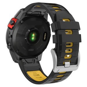 22mm 26mm QuickFit Silicone Strap For Garmin Fenix 7 7X Pro Watchband Bracelet for Fenix 8 Epix Pro Tactix Quatix 47mm 51mm Band