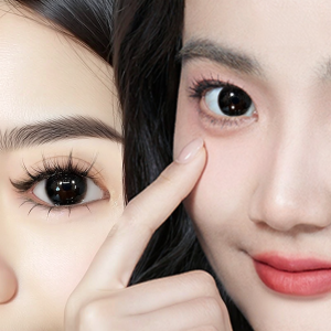 Large Diameter Colored Contact Lenses 14.5mm Half Yearly