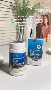 BIO CHANNA- Kapsul Herbal Ikan Gabus- Mengeringkan Luka Pasca Operasi- Sumber Albumin Alami- Isi 30 Kapsul- BPOM & HALAL