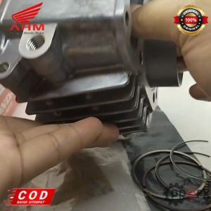 BLOK SEHER K03 HONDA REVO FI INJEKSI KUALITAS ORIGINAL ASLI AHM RING PISTON BELOK