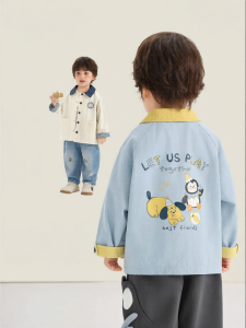 CUTEPANDAS | Áo Khoác Vintage Dễ Thương Cho Mùa Thu