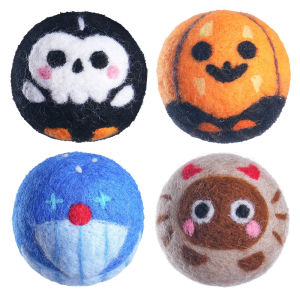 FURRYBUM | Handmade Silent Enrichment Wool Cat Toy