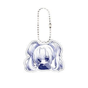 Bandai | Móc Khóa Acrylic Dễ Thương Phiên Bản Q Shugo Chara Mặt Dây Treo Túi Với Thiết Kế Mashiro Rima Yuuki Yaya Fujisaki Nagihiko Hinamori Amu Dành Cho Fan Anime