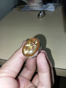 Cincin Akik Motif Antik Akik Asli Natural