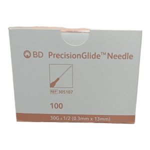 BD PrecisionGlide Needle G30 x ½"