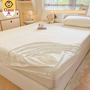 KAMONI | Non-100 Cotton Double-layer Mattress Cover 180cmx200cm