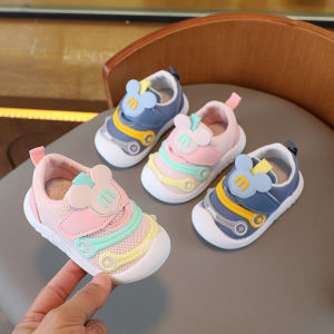 Spring Autumn Baby Mesh Shoes Soft Bottom Anti-Slip Toddler Walking Shoes Breathable Girls Boys Children Small Kids Summer Slip-On
