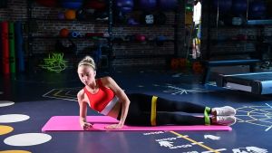 Yoga bands Anti-slip 3in1 Yoga Pilates Resistance Bands Elastic Bands Pull Band Tension