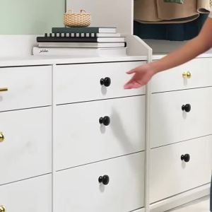 ⑥ Solid Aluminum Alloy Furniture Knobs Rustproof Surface Multiple Stylish Designs For Kitchen Cabinet Wardrobe Drawer Decoration