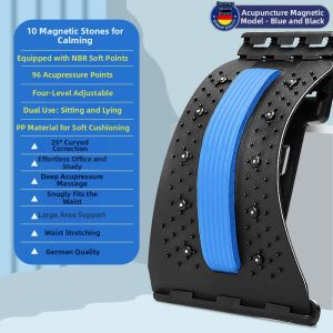 Scotch-Brite | Back Pain Relief Support Stretch Traction Massage Lumbar Corrector
