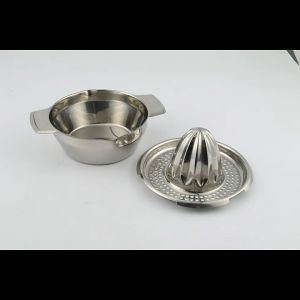 Dụng cụ vắt cam Bum Bum House bằng tay Inox siêu dễ thương cao cấp - Bộ vắt cam Inox 304 cao cấp tiện lợi - Máy vắt cam Inox đa năng thông minh an toàn cho gia đình