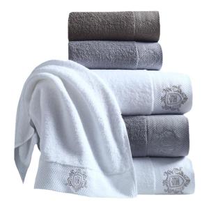HUANGJIAJINDIAN | White Cotton Hotel Towel
