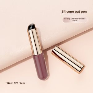 Internet Celebrity Racket Glue Silicone Blending Brush Lip Brush Reusable Sponge Gradient Blush for Nail Beauty Shop Tool