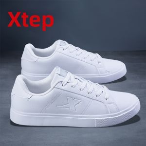 XTEP | Giày Da Nam Chống Thấm Nước Phong Cách Thời Trang