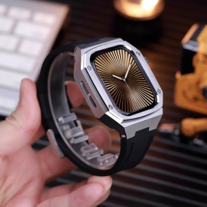 สายยาง สายนาฬิกา สําหรับ Apple Watch 11 10 46มม สาย+Modification Kit เคส สําหรับ iWatch Series 11 10 smart watch