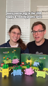 [BrickStory] LEGO Botanicals Happy Plants (10349)(217 Pieces) or Rocking Plants (11506)