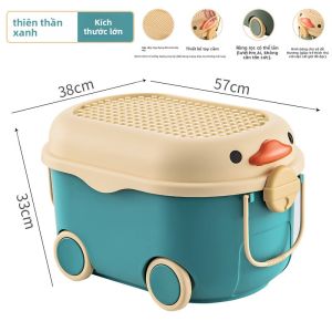 WEIAI | Hộp Đựng Đồ Chơi Trong Suốt Dung Lượng Lớn cho Bé