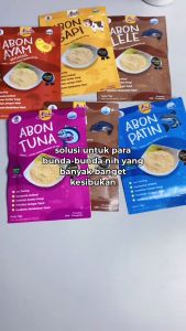 Alala Abon Bayi MPASI Non MSG I MPASI 6 Varian Rasa Ayam Kampung Sapi Salmon Tuna Patin Lele