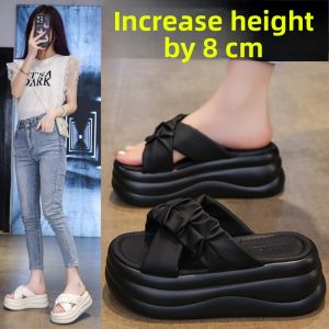 DINGMUYI | Leather Thick Sole Summer Outdoor Wearable Small Size Fairy Style Sandals 33/34