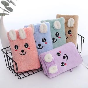 Harga Grosir - Handuk UK 100X50CM / Handuk Bayi Microfiber Lembut Tebal Nyaman / Handuk Kado Bayi