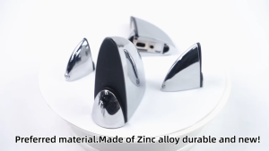 1 Pairs Polished Glass Clamp Holder Adjustable Wood/Glass Shelf Bracket Wall Mount Fish Mouth Clip