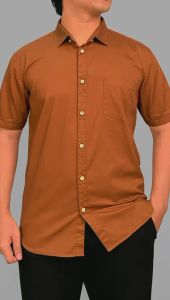 KEMEJA LENGAN PENDEK PRIA Kemeja Polos Casual Brand AGERA