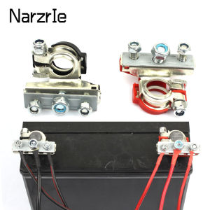 1 Pair Car Battery Terminals Quick Disconnect Auto Cables Connectors Wire Cable Shut-Off Connectors For Car Auto Accessories