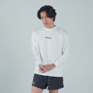 Terrel Sportswear Adapt Unshaken Long Sleeve White Man