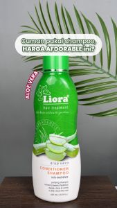 LIORA Natural Shampoo (Aloe Vera) - 600ML | Penyubur Rambut Atasi Rontok