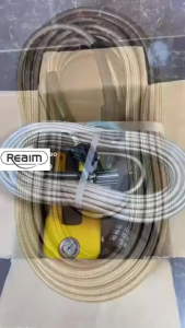 REAIM High Pressure Washer Hose M22x15mm 7M/10M/15M/20M Flexible Extension Pipe for Car Wash Garden and Outdoor Cleaning