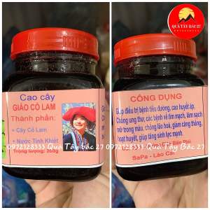 (SALE KHỦNG 30%=60%) Cao Giảo cổ lam Sapa 7 lá (cỏ thầƞ kỳ) giúp hạ huyết áp trường sinh bất lão - Hàng công ty Thảo dượᴄ Việt -Qùa Tây Bắc 27
