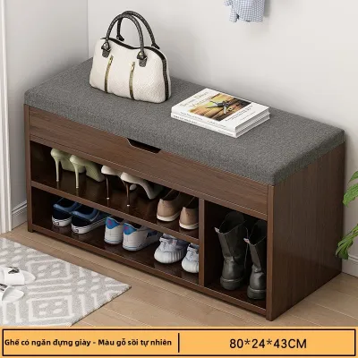 OUFENGHUADU | Ghế Thay Giày Cao Cấp Có Đệm Mềm