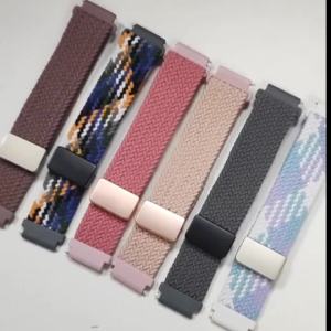 22mm 20mm Nylon Strap for Samsung Galaxy Watch 7 6 5 3 4Classic/gear s3 Magnetic Buckle Strap for Huawei Watch 5 4 GT6 Pro band