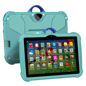 BDF | 7 Inch Kids Tablet PC with Android 13 Quad Core 4GB RAM 64GB ROM Educational Learning Childrens Favorite Cheap Simple Design