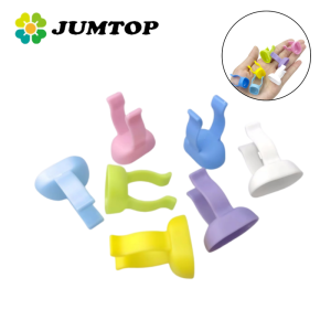 100pcs Dental Mixing Rings - Silicone Prophy Paste Holders Disposable Dappen Dish Cups for Dentistry (Assorted Colors)
