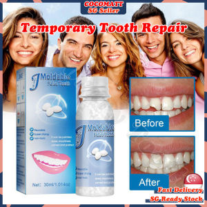 ❤️SG stock❤️ Temporary tooth repair / Moldable tooth solid gel adhesive / Fake teeth Filling moldable false teeth / 假牙粘合剂