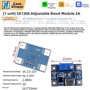 ZAVE | Adjustable Boost Power Supply Module 2-24V to Max 28V