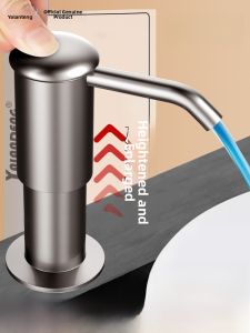 Kitchen Sink Soap Dispenser Extended Pump Cleaner Liquidator Home Use Vegetable Basin Detergent Pressurizer Long Tube