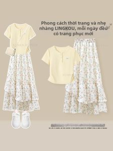 NUMEN BUTTON | Large Size Summer New Arrival Casual Style Set