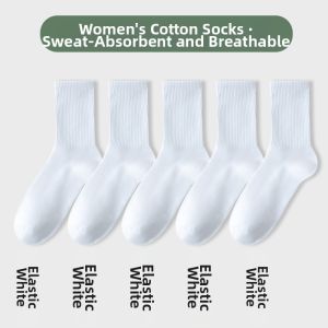 Breathable Deodorizing Cotton Socks For Women Summer Autumn