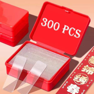300pcs Super Strong Traceless Double Sided Adhesive Tape Transparent Nano Tape Waterproof Wall Stickers Reusable Kitchen Bathroom Tape